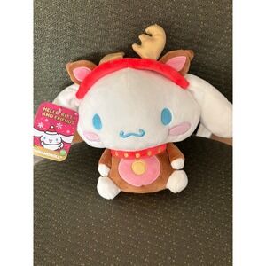 Sanrio HELLO KITTY Winter Series 2 CINNAMOROLL Plush Stuffed Reindeer 2024 Y2K